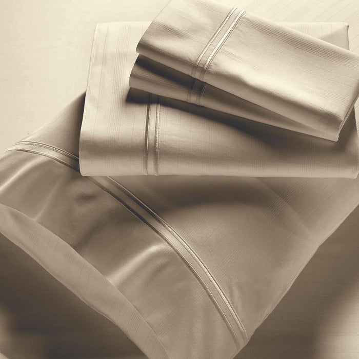 PureCare Queen / Sand Premium Bamboo Pillowcase Set