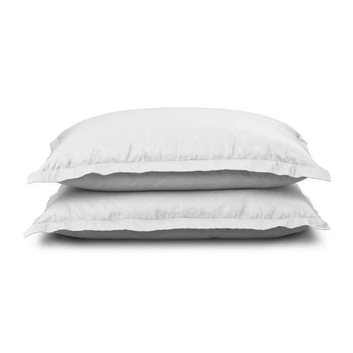 PureCare Queen / White / White Pillow Sham Set + Cooling/Bamboo
