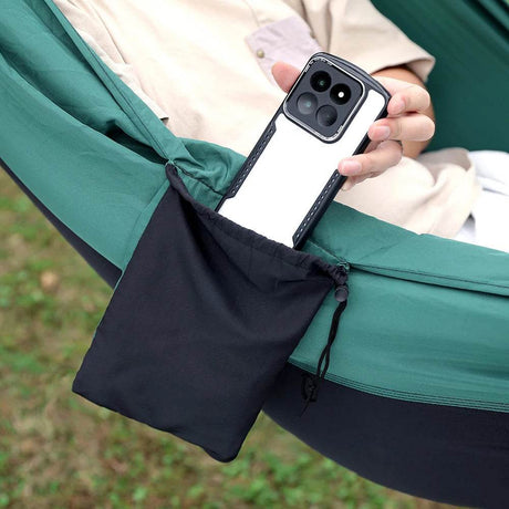 Portable Single - Person Parachute Fabric Hammock - Qiantuzhe - Sleep Galleria