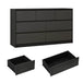 Modern 7 - Drawer High Gloss Wood Dresser Chest - Qiaoshiren - Sleep Galleria
