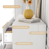 Modern 7 - Drawer High Gloss Wood Dresser Chest - Qiaoshiren - Sleep Galleria