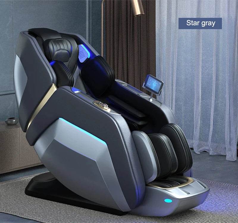 4D Zero Gravity Voice Control Heated Airbags Massage Chair - Sleep Galleria