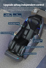 4D Zero Gravity Voice Control Heated Airbags Massage Chair - Sleep Galleria