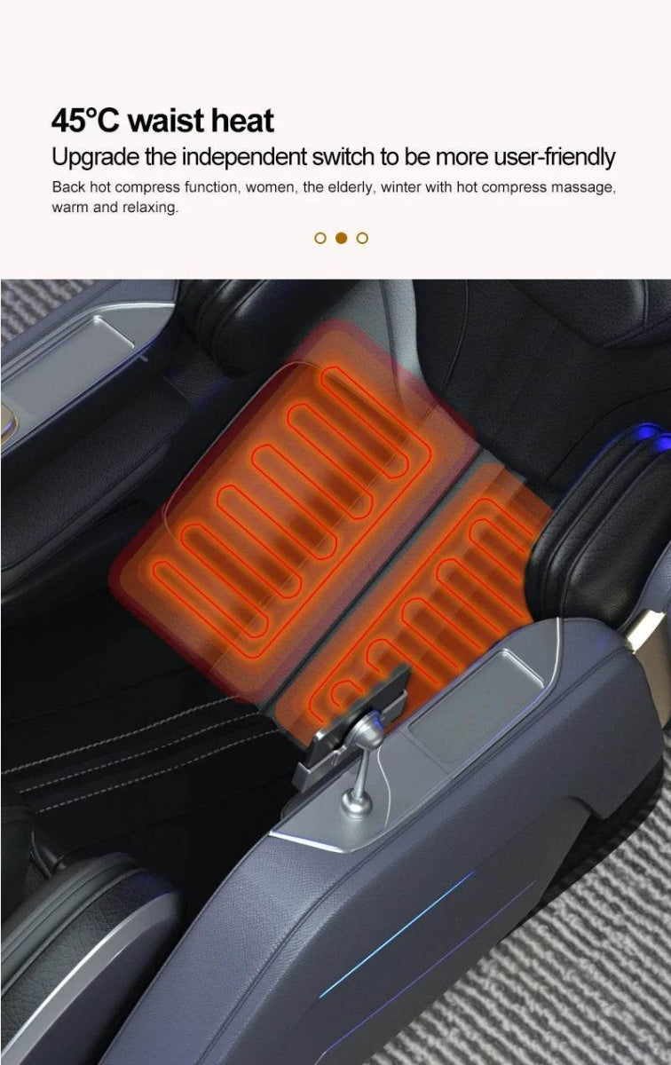 4D Zero Gravity Voice Control Heated Airbags Massage Chair - Sleep Galleria