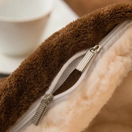 Heated Anti - Pilling Wool Throw Blanket Winter Cozy - Reposea - Sleep Galleria