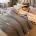 Heated Anti - Pilling Wool Throw Blanket Winter Cozy - Reposea - Sleep Galleria