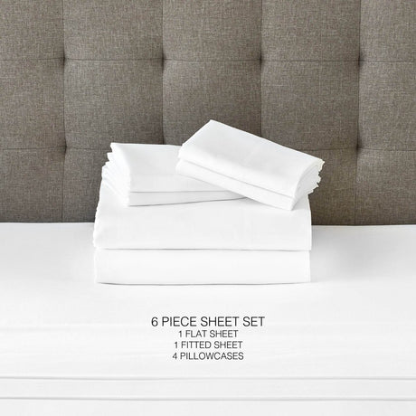 12 - Piece Premium Cotton Linen Foam Bedding Pack - Restalyn - Sleep Galleria