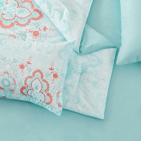 7 - Piece Extra Soft Microfiber Bohemian Comforter Set - Restalyn - Sleep Galleria