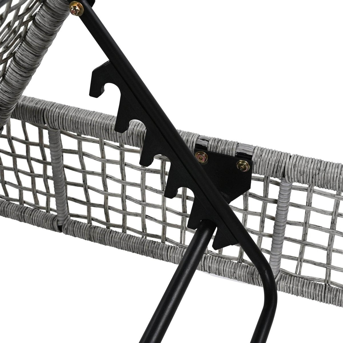 Adjustable 5-Position Backrest Outdoor Rattan Lounge Chair - Sleep Galleria