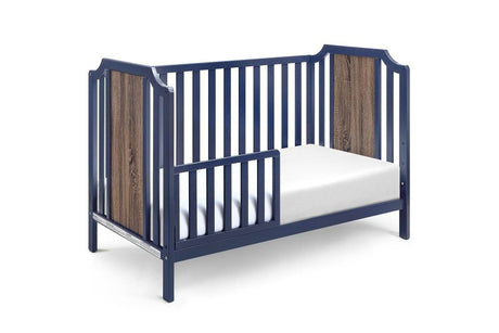 Convertible 3 - in - 1 Wood Baby Crib With Adjustable Heights - Restalyn - Sleep Galleria