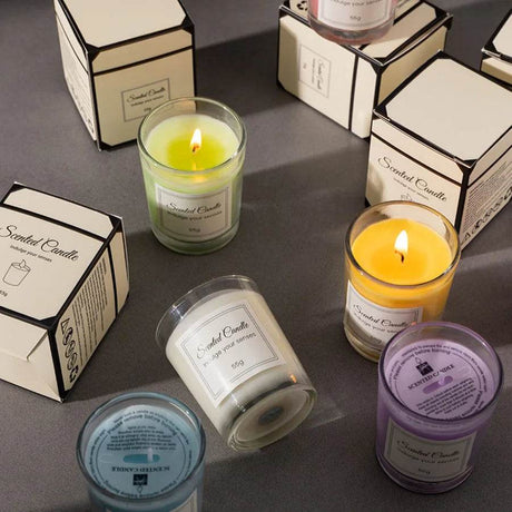 Handmade Soy Wax Aromatherapy Candle Gift Box - Sleep Galleria