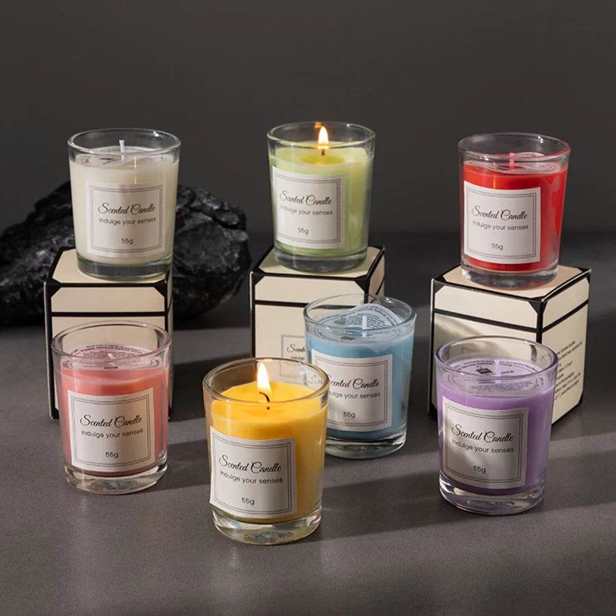 Handmade Soy Wax Aromatherapy Candle Gift Box - Sleep Galleria