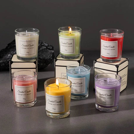 Handmade Soy Wax Aromatherapy Candle Gift Box - Sleep Galleria