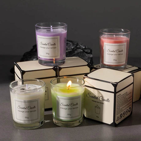 Handmade Soy Wax Aromatherapy Candle Gift Box - Sleep Galleria