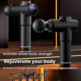 Massage Gun with LCD Touch Screen for Deep Muscle Recovery - Restalyn - Sleep Galleria