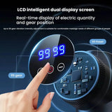 Massage Gun with LCD Touch Screen for Deep Muscle Recovery - Restalyn - Sleep Galleria