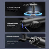 Massage Gun with LCD Touch Screen for Deep Muscle Recovery - Restalyn - Sleep Galleria