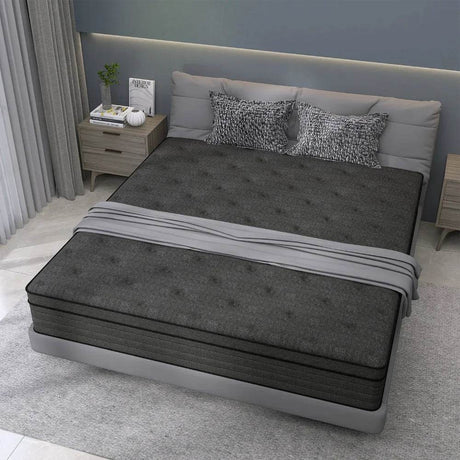 Medium Hybrid 14-Inch Gel-Infused Euro Top Mattress - Sleep Galleria