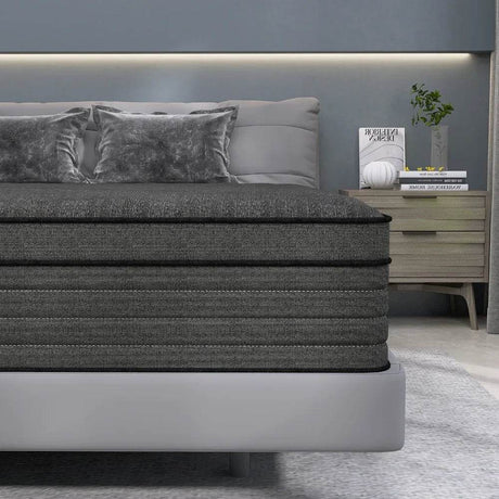 Medium Hybrid 14-Inch Gel-Infused Euro Top Mattress - Sleep Galleria