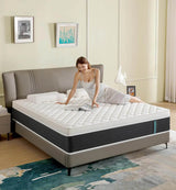 Medium Hybrid 8-Inch Memory Foam Pocket Spring Mattress - Sleep Galleria