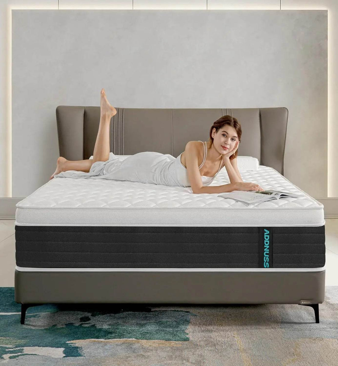 Medium Hybrid 8-Inch Memory Foam Pocket Spring Mattress - Sleep Galleria
