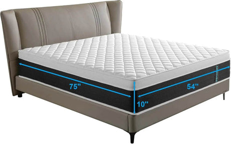 Medium Hybrid 8-Inch Memory Foam Pocket Spring Mattress - Sleep Galleria