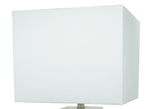 Modern Chrome Mosaic Pattern Table Lamp With Diffused Light - Restalyn - Sleep Galleria
