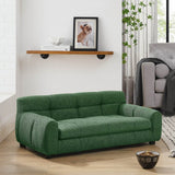 Modern Linen Upholstered Pet Sofa With Backrest - Sleep Galleria