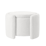 Multi - Functional Teddy Wool Storage Ottoman Stool - Restalyn - Sleep Galleria