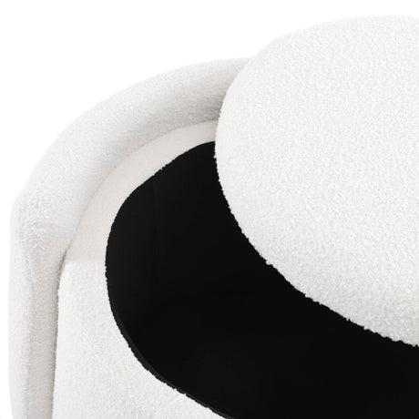 Multi - Functional Teddy Wool Storage Ottoman Stool - Restalyn - Sleep Galleria