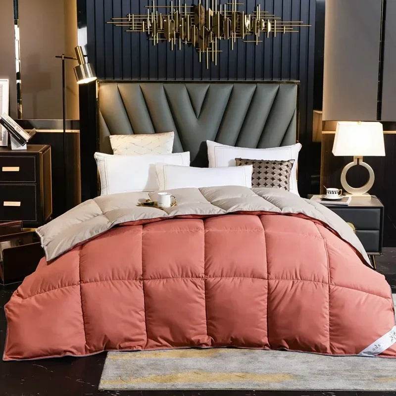 Premium White Goose Down Thick Winter Comforter - Restalyn - Sleep Galleria