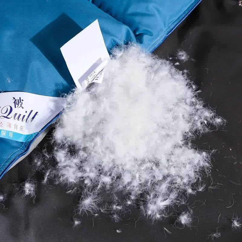 Premium White Goose Down Thick Winter Comforter - Restalyn - Sleep Galleria