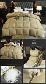 Premium White Goose Down Thick Winter Comforter - Restalyn - Sleep Galleria