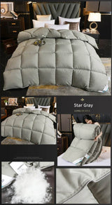 Premium White Goose Down Thick Winter Comforter - Restalyn - Sleep Galleria