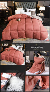 Premium White Goose Down Thick Winter Comforter - Restalyn - Sleep Galleria