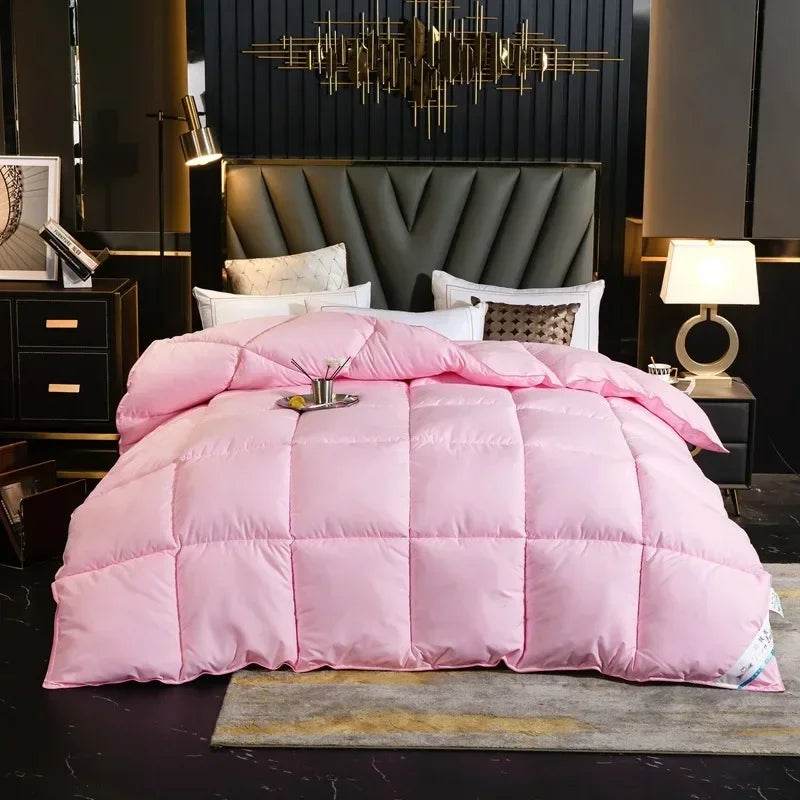 Premium White Goose Down Thick Winter Comforter - Restalyn - Sleep Galleria