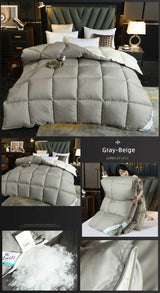 Premium White Goose Down Thick Winter Comforter - Restalyn - Sleep Galleria