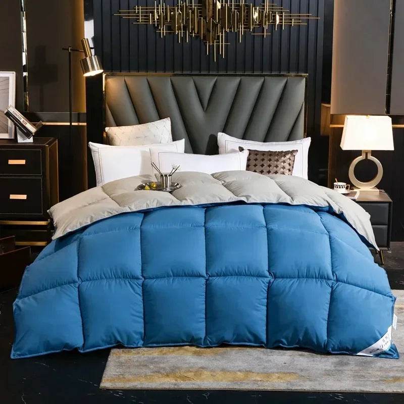 Premium White Goose Down Thick Winter Comforter - Restalyn - Sleep Galleria