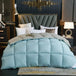 Premium White Goose Down Thick Winter Comforter - Restalyn - Sleep Galleria