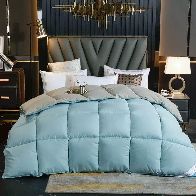 Premium White Goose Down Thick Winter Comforter - Restalyn - Sleep Galleria