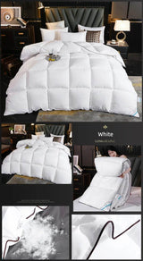 Premium White Goose Down Thick Winter Comforter - Restalyn - Sleep Galleria