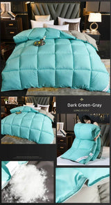 Premium White Goose Down Thick Winter Comforter - Restalyn - Sleep Galleria