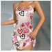 Silk Floral Print Women’s Nightdress Sleepwear - Sleep Galleria