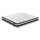 Soft 12-Inch Plush Memory Foam Pocket Spring Mattress - Sleep Galleria