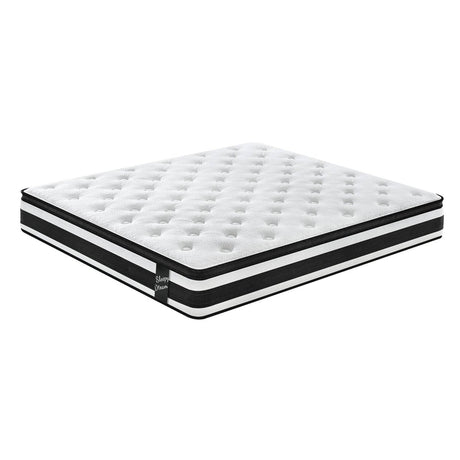 Soft 12-Inch Plush Memory Foam Pocket Spring Mattress - Sleep Galleria