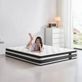 Soft 12-Inch Plush Memory Foam Pocket Spring Mattress - Sleep Galleria