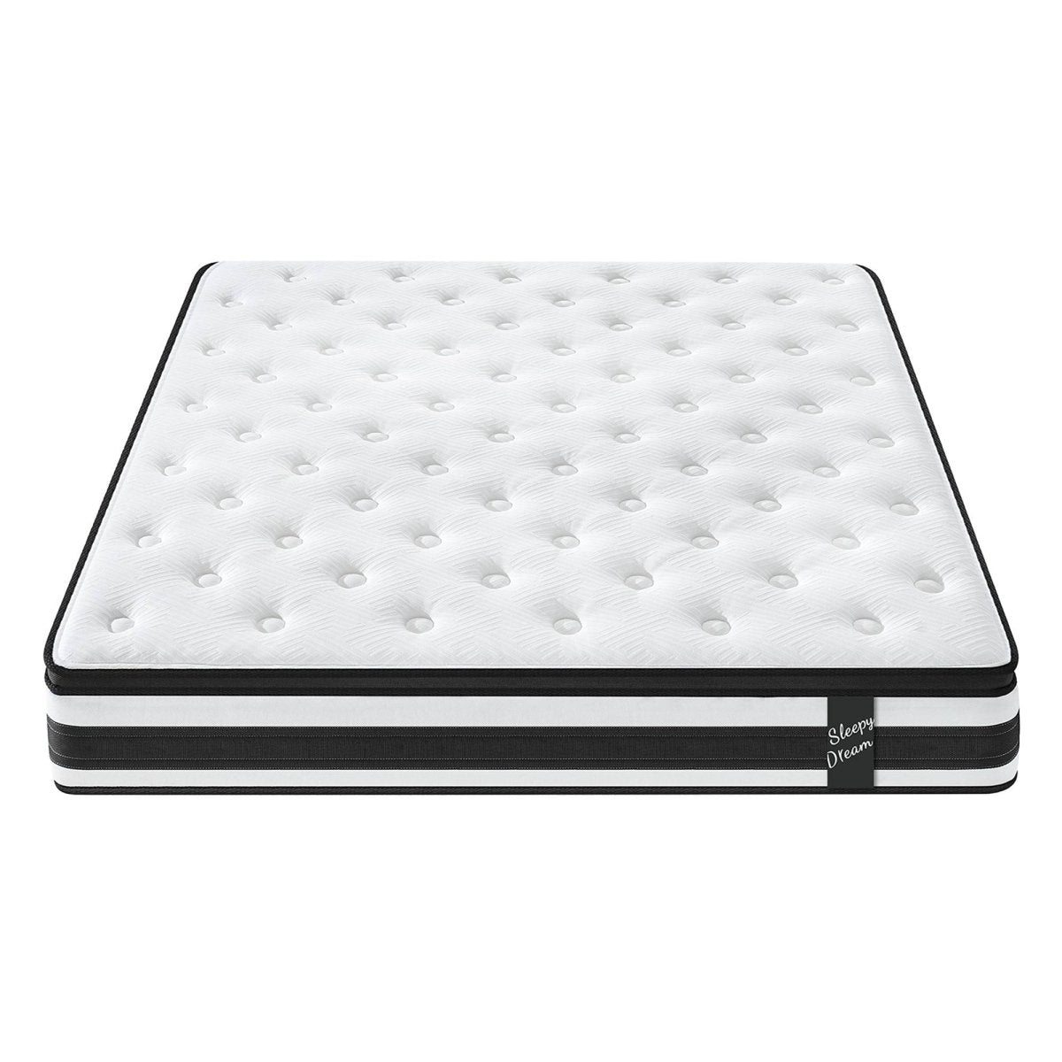 Soft 12-Inch Plush Memory Foam Pocket Spring Mattress - Sleep Galleria