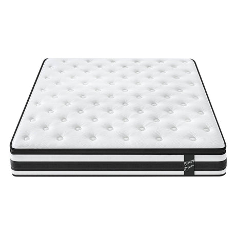 Soft 12-Inch Plush Memory Foam Pocket Spring Mattress - Sleep Galleria