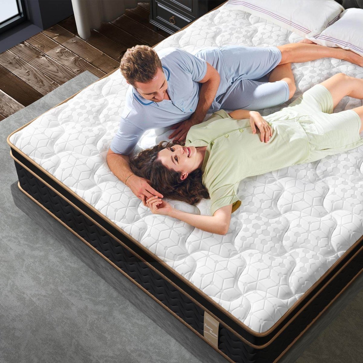 Soft Plush Hybrid Memory Foam Mattress 10-Inch - Sleep Galleria