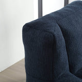 Velvet Memory Foam Indoor Bean Bag Chair With Ottoman - Restalyn - Sleep Galleria